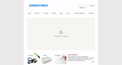 Desktop Screenshot of crowntech-inc.com